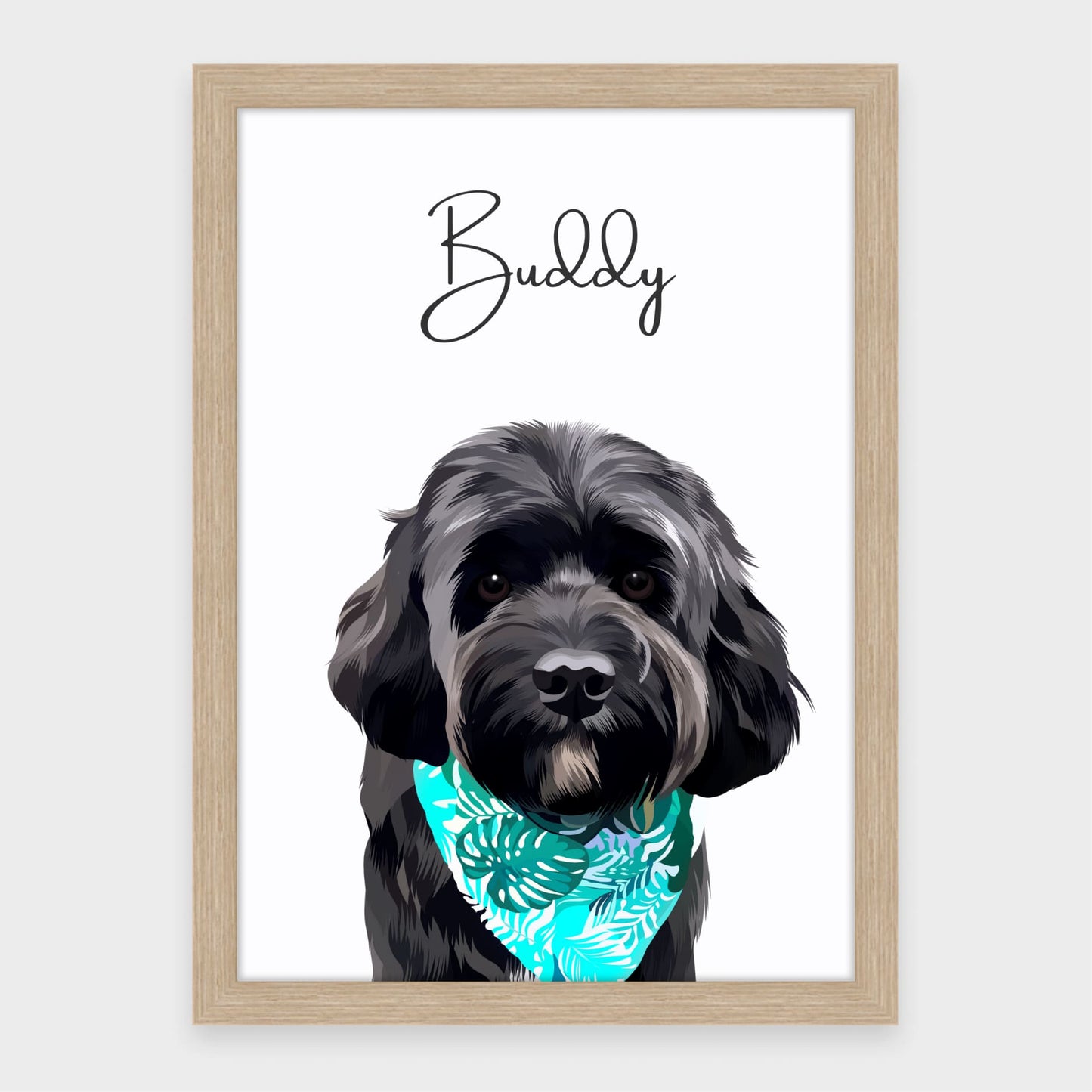 Custom Pet Portrait - One Pet