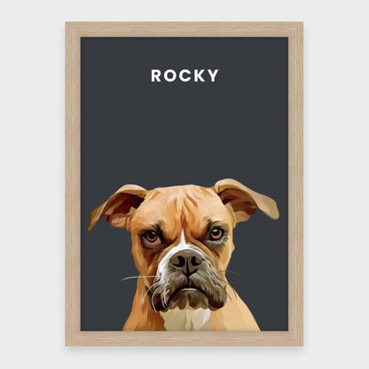 Custom Pet Portrait - One Pet