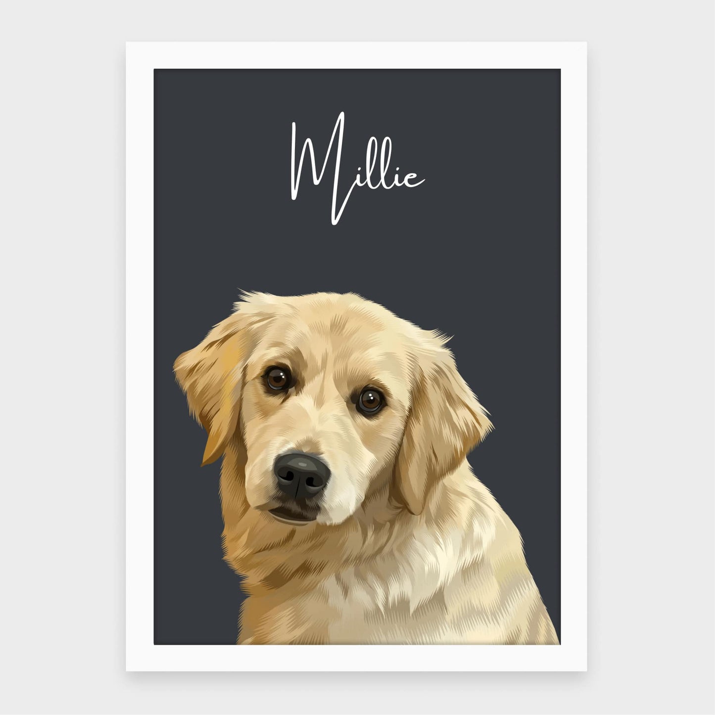 Custom Pet Portrait - One Pet