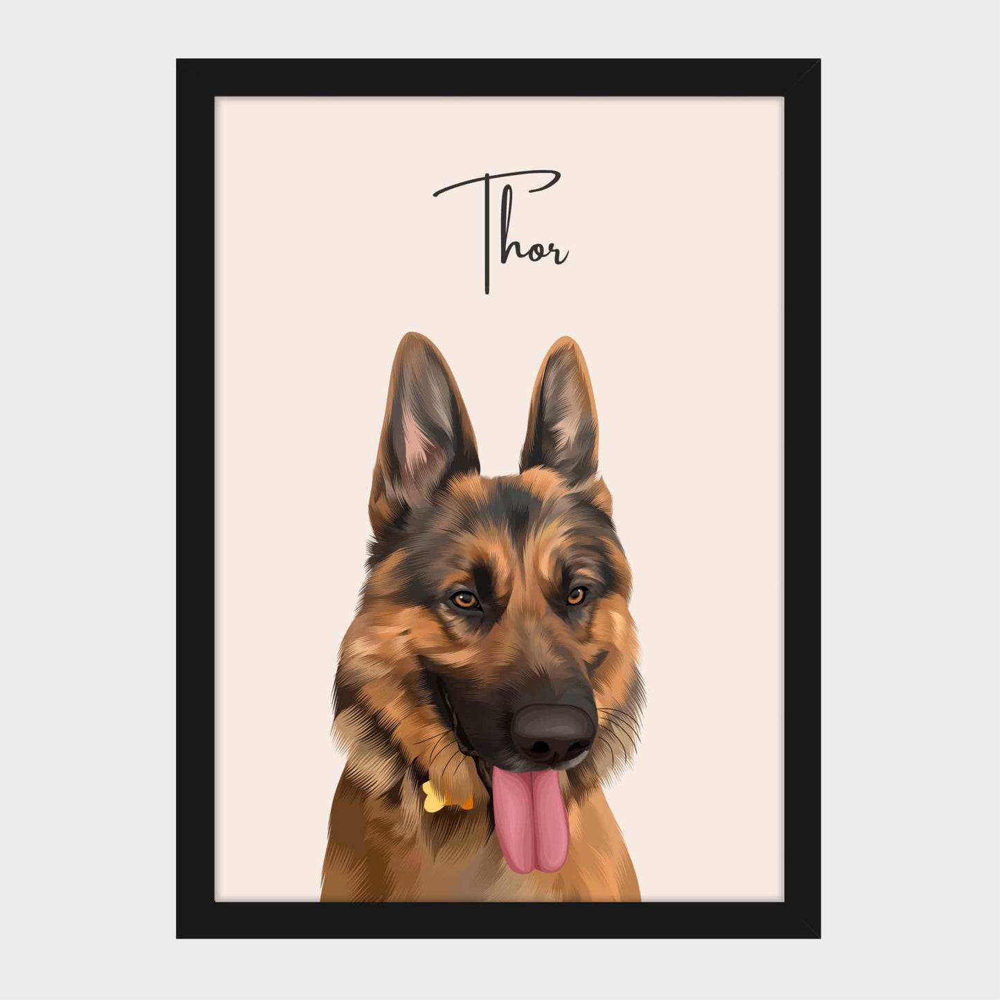 Custom Pet Portrait - One Pet