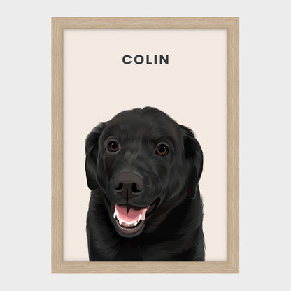 Custom Pet Portrait - One Pet