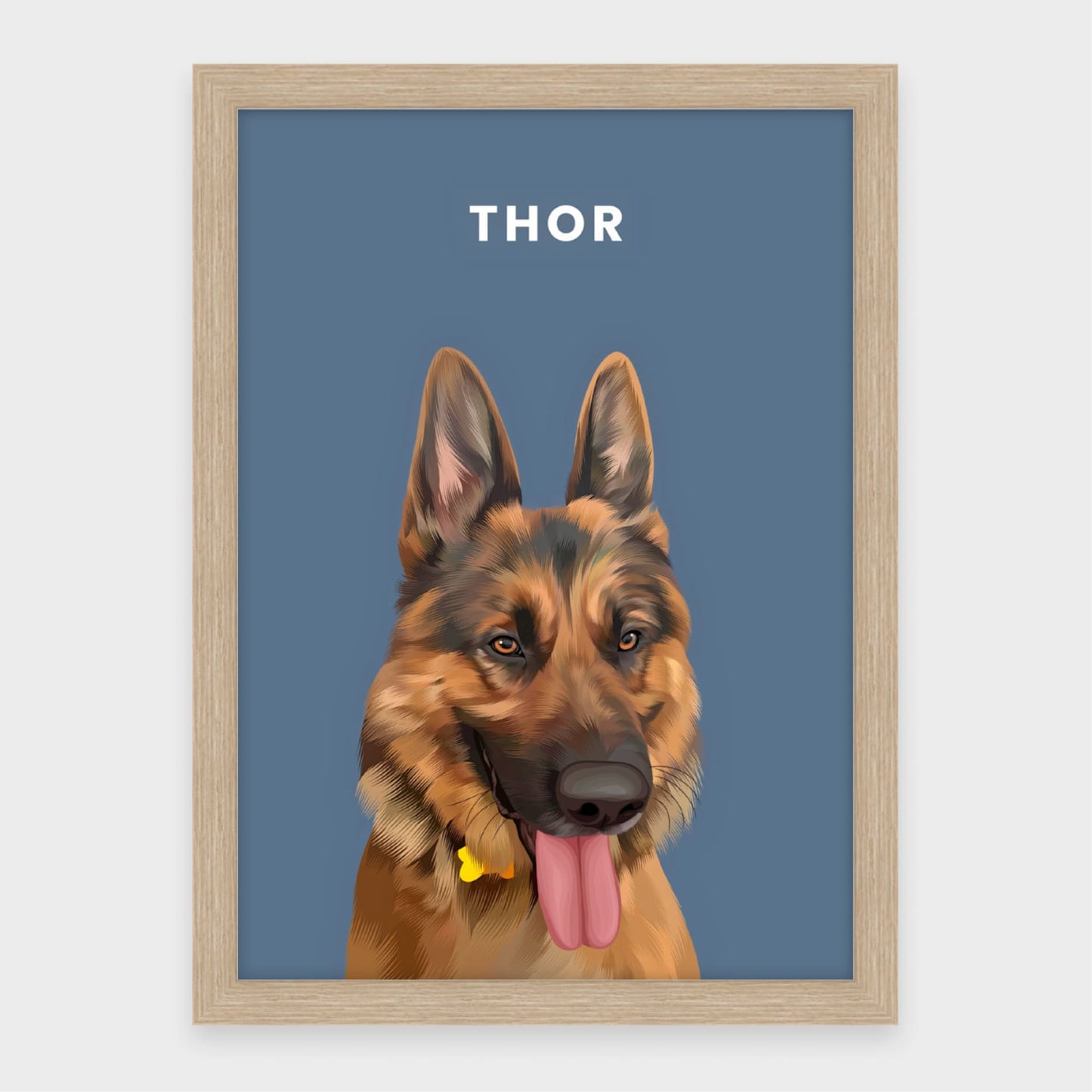 Custom Pet Portrait - One Pet