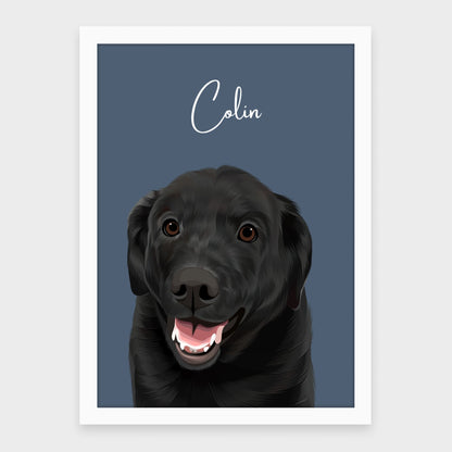 Custom Pet Portrait - One Pet