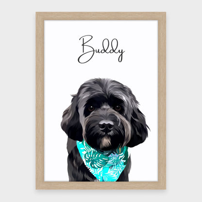 Custom Pet Portrait - One Pet